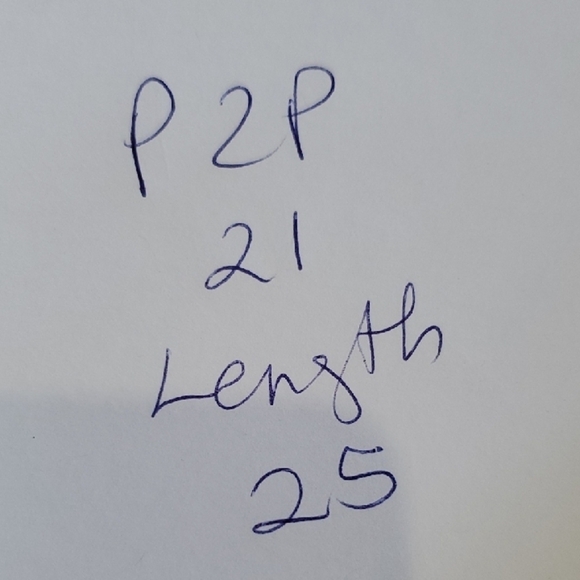 Style & Co SYDNEY Blue AND SILVER  Pinstripe Blouse with Tailored Fit 14 - Picture 7 of 7